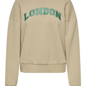 Onljolana L/s Glitter O-neck Swt - Zand