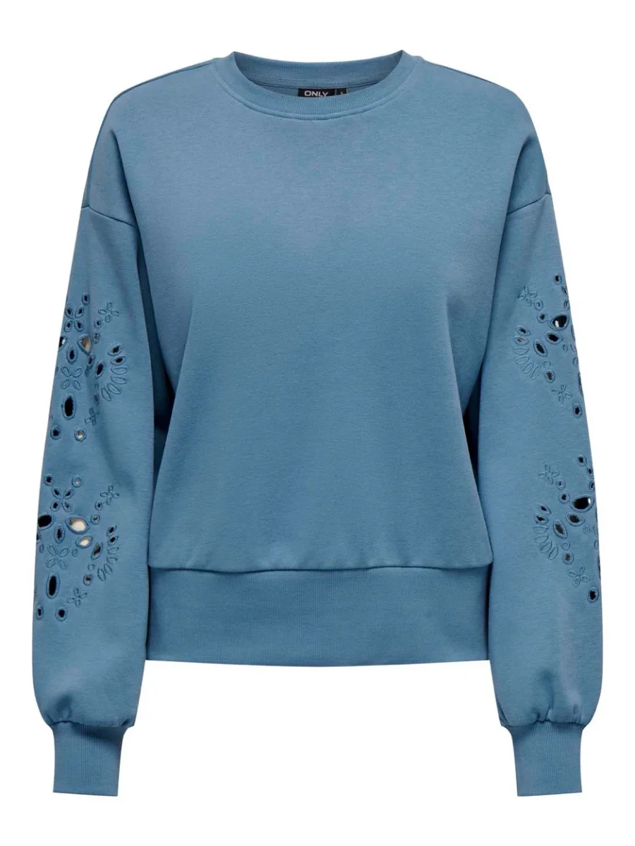 Onlwinnie L/s O-neck Swt - Rafblauw - Afbeelding 2
