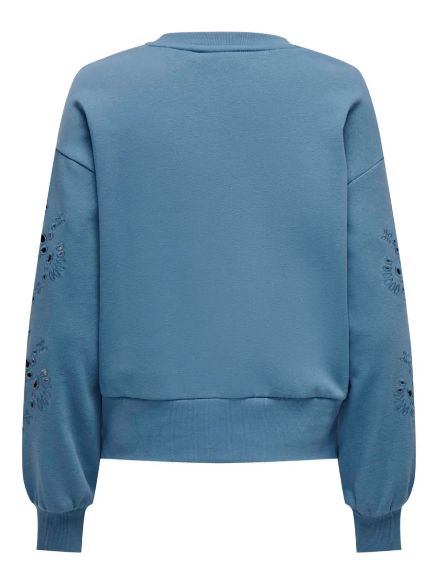 Onlwinnie L/s O-neck Swt - Rafblauw - Afbeelding 3