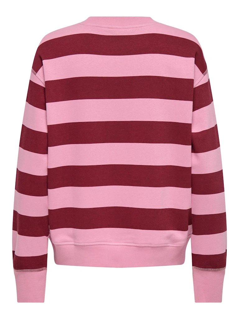 Jdybetina Ls Ebroidery Sweat - Roze Dessin - Afbeelding 3