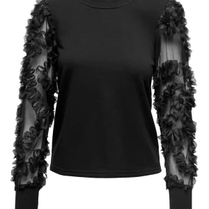 Jdyfairview L/s Sweat Jrs Noos - Zwart