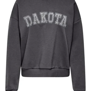 Onljolana L/s Glitter O-neck Swt - Steel