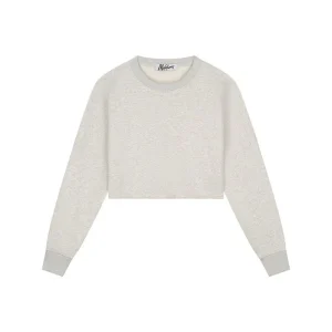Croppes Gallery Sweater - Grijs Melee