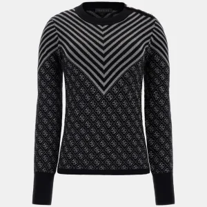 Renee Sweater - Zwart Dessin