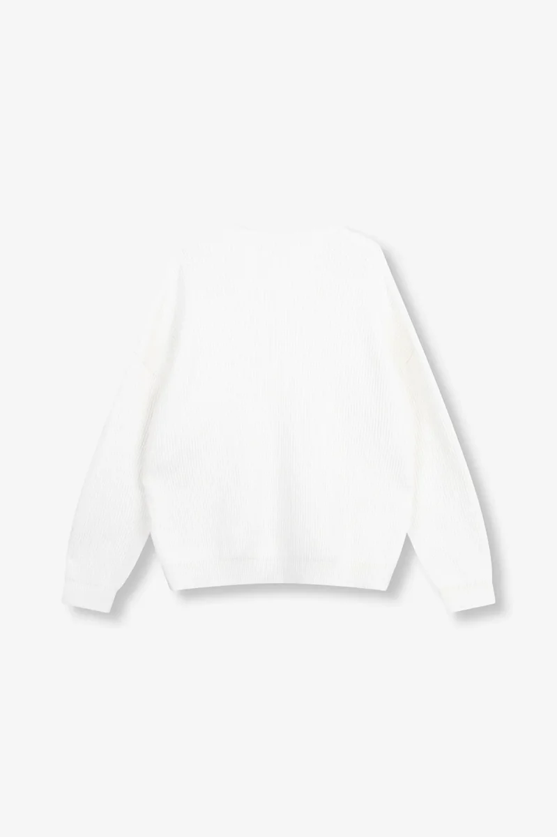 Basic Jumper - Off-white - Afbeelding 3