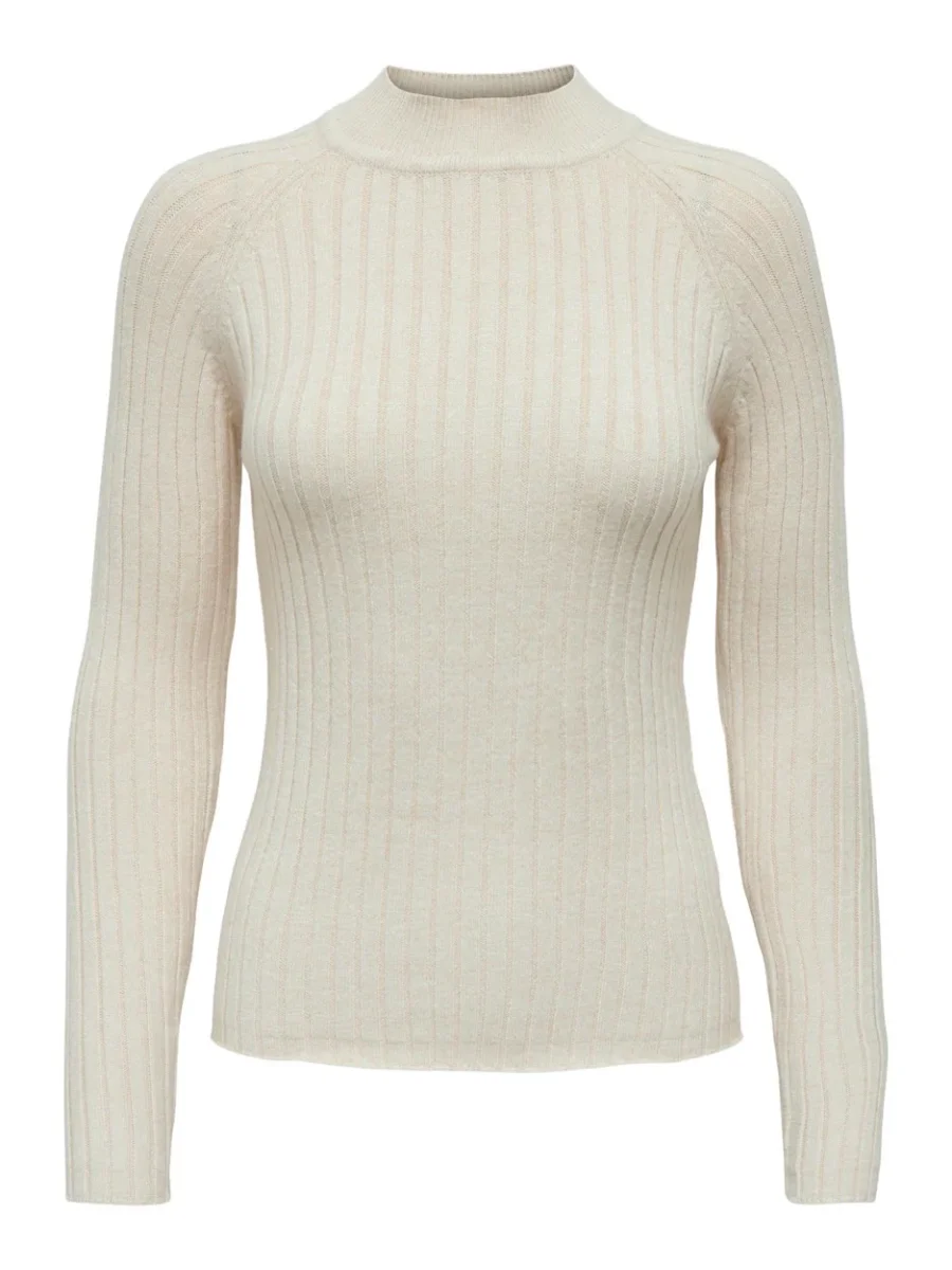 Jdymagda L/s Rib Pullover Knt - Beige - Afbeelding 2