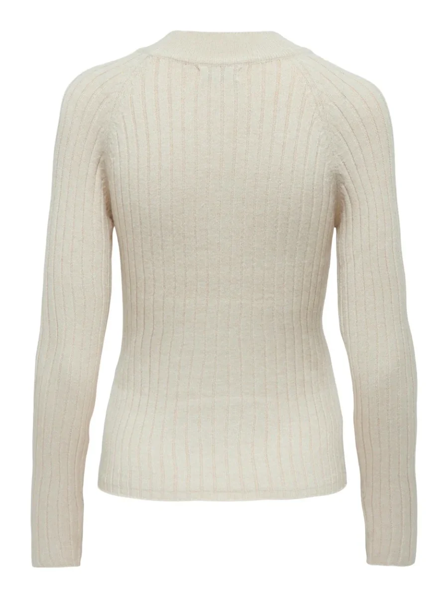 Jdymagda L/s Rib Pullover Knt - Beige - Afbeelding 3
