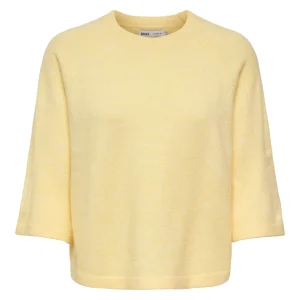 Onlsimoni 3/4 Pullover Knt Noos - Geel