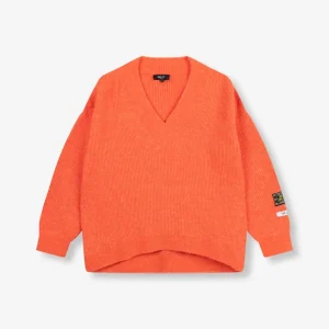 V-neck Pullover - Oranje