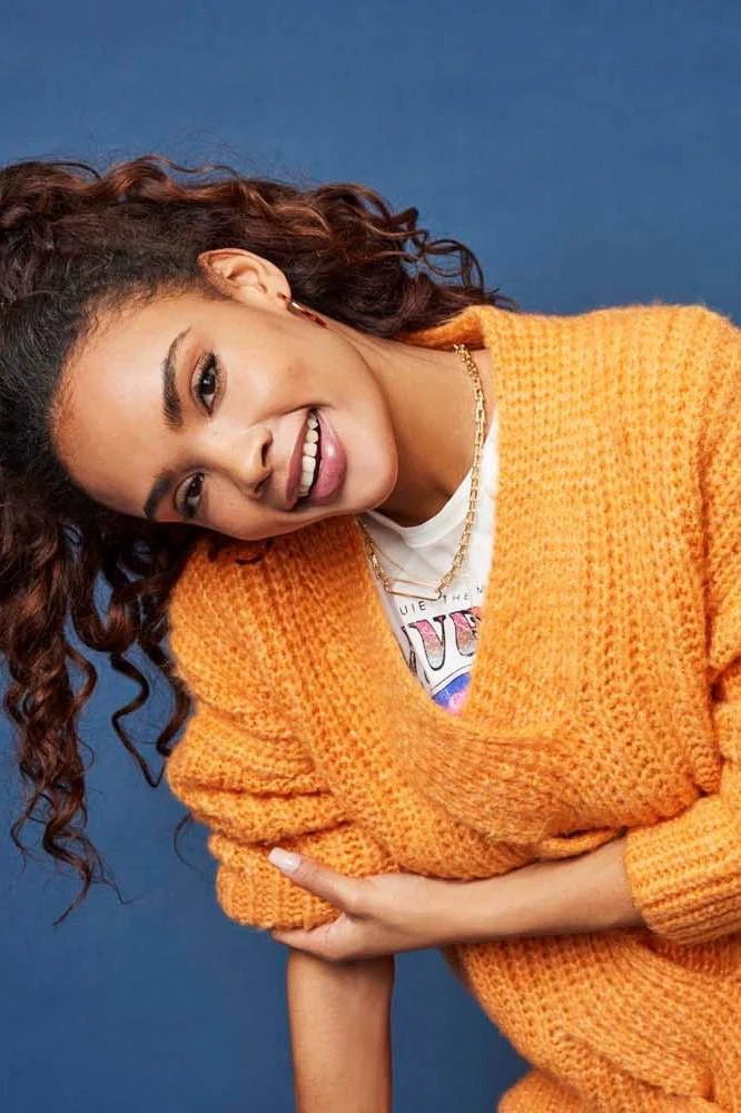 Onltreccia Ls V-neck Knt - Oranje - Afbeelding 4