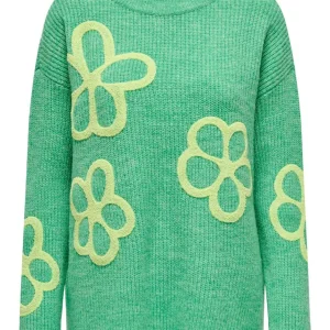 Onlmerke Ls Pullover - Groen