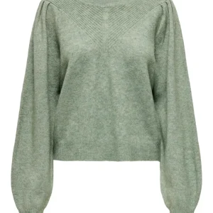 Jdyannie Life L/s O-neck Raglan Pul - Olijf