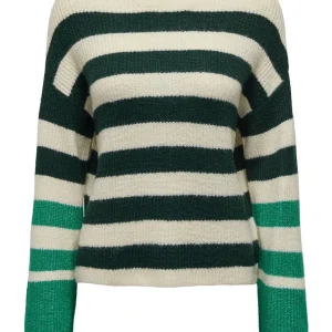 Jdydrea L/s Oneck Wide Sl Stripe Pu - Groen Dessin