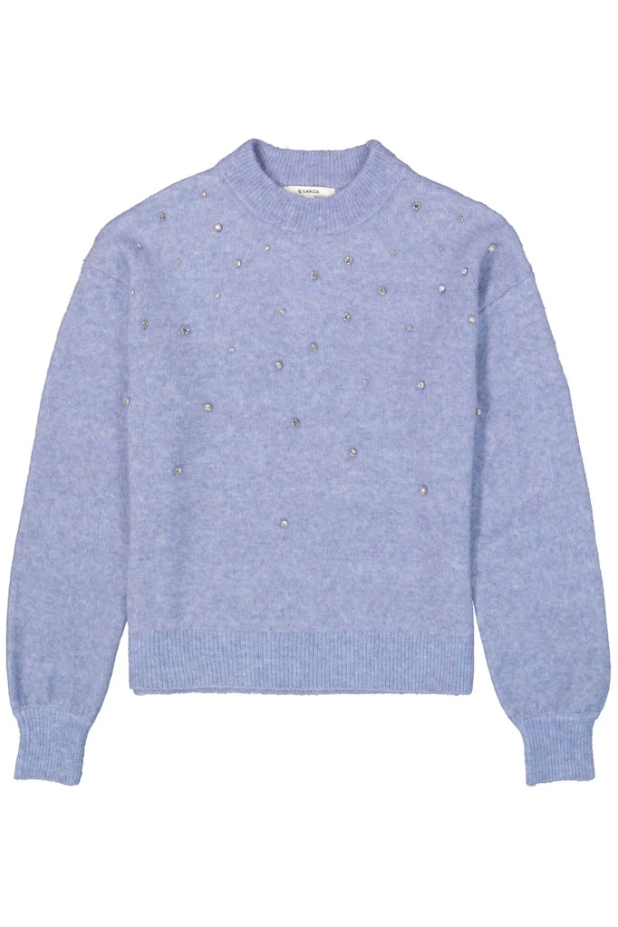 Trui Bling Bling - Lichtblauw - Afbeelding 2