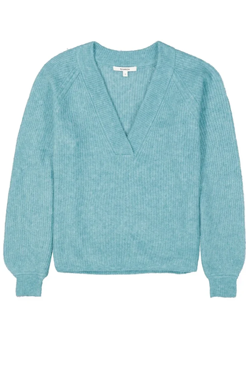 Garcia - Truien - 4219.32.0080 - Aqua - Afbeelding 2