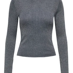 Jdyplum Lurex L/s O-neck Pullover Knt - Navy