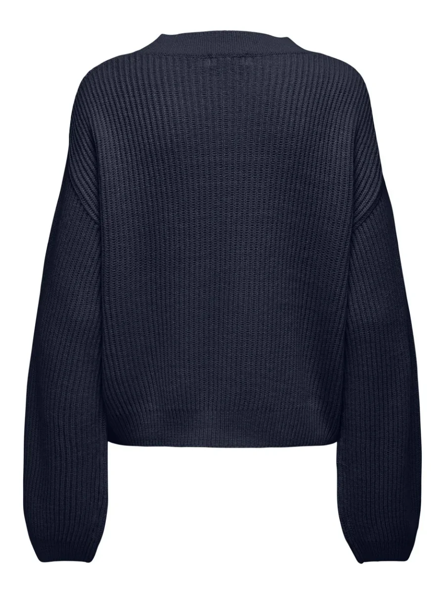 Jdylinn L/s Cable Pullover Knt - Navy - Afbeelding 3
