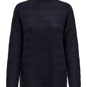 Onlklarisa Life Ls Highneck Bf Knt - Navy