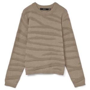 Vmmalou Ls O-neck Pullover Boo - Licht Bruin
