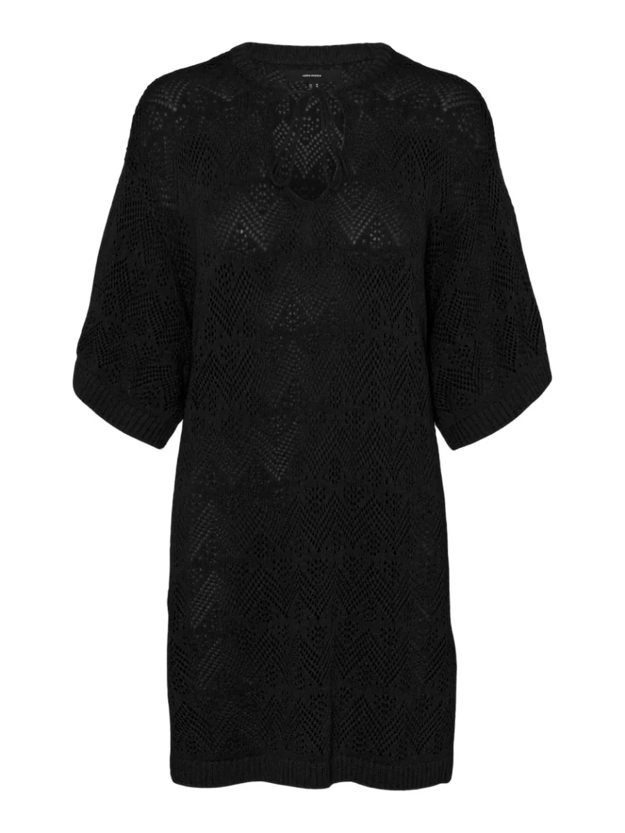 Vmmalta 2/4 V-neck Pullover - Zwart - Afbeelding 2