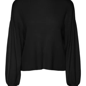 Vmnancy Ls Funnelnk Pullover Ga - Zwart