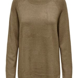 Jdymarco L/s O-neck Slit Pull Knt N - Grijs