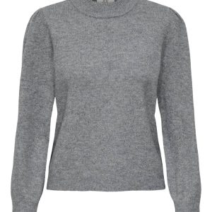 Jdyrue Life L/s Pullover Knt Noos - Grijs Melee