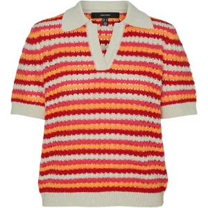 Vmmenorca 2/4 Polo Pullover Ga Lcs - Multicolor