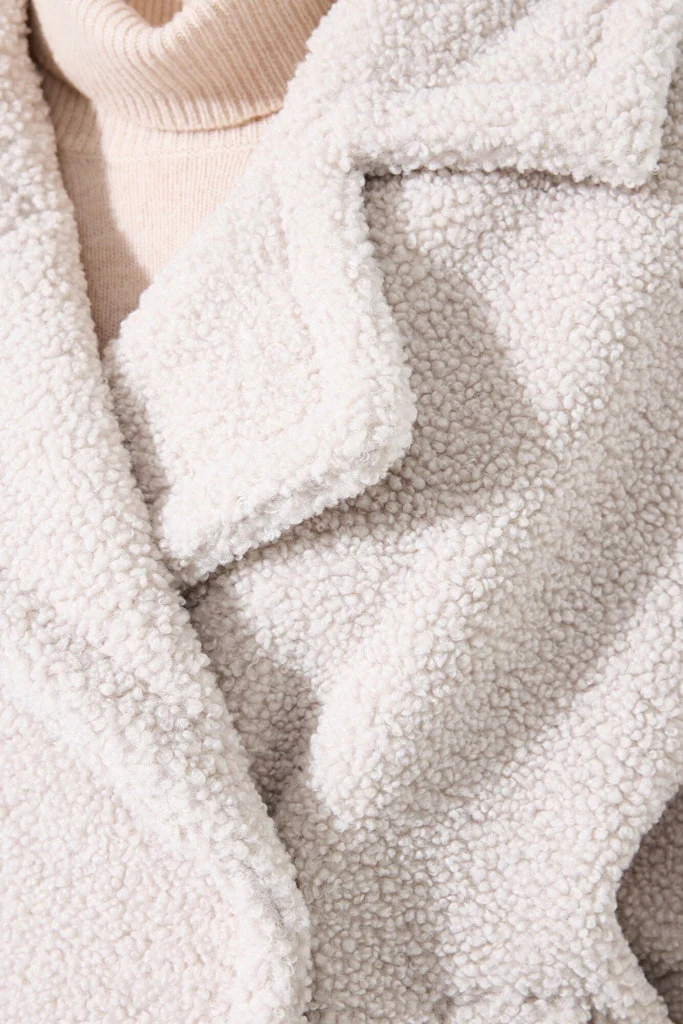 Vest Teddy - Ecru - Afbeelding 3