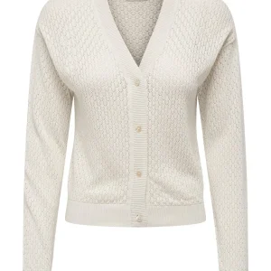 Jdyeidis L/s Structure Cardigan Knt - Beige