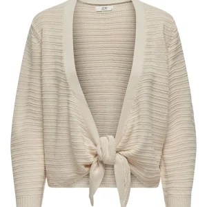 Jdysun Bea 3/4 Struc Rev. Tie Cardi - Beige