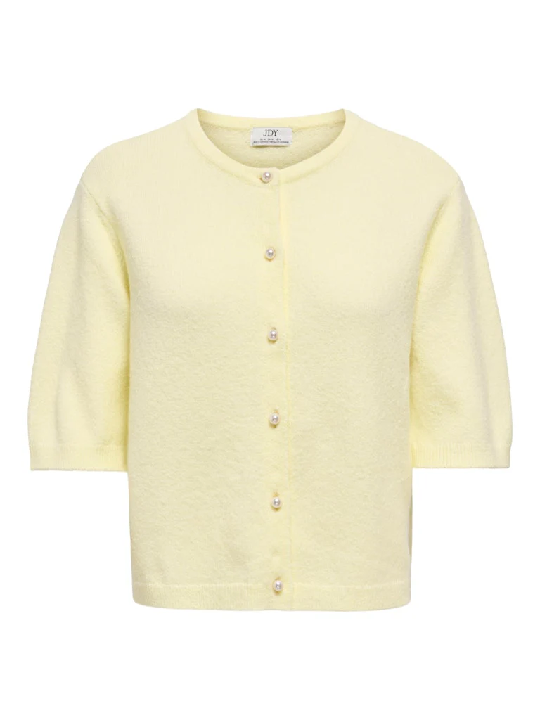Jdyrue Life 2/4 Pearl Cardigan - Licht Geel - Afbeelding 2