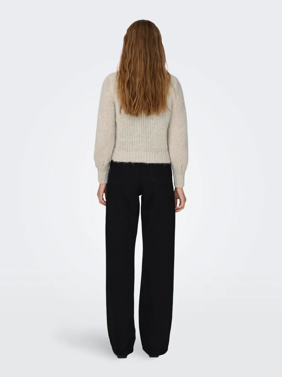 Onlala Life Sl Open Vest Ex Knt - Groen - Afbeelding 5