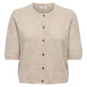 Jdychloe Life 2/4 Cardigan Knt - Licht Bruin