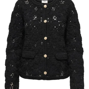 Jdyemilie L/s Cardigan Jrs - Zwart