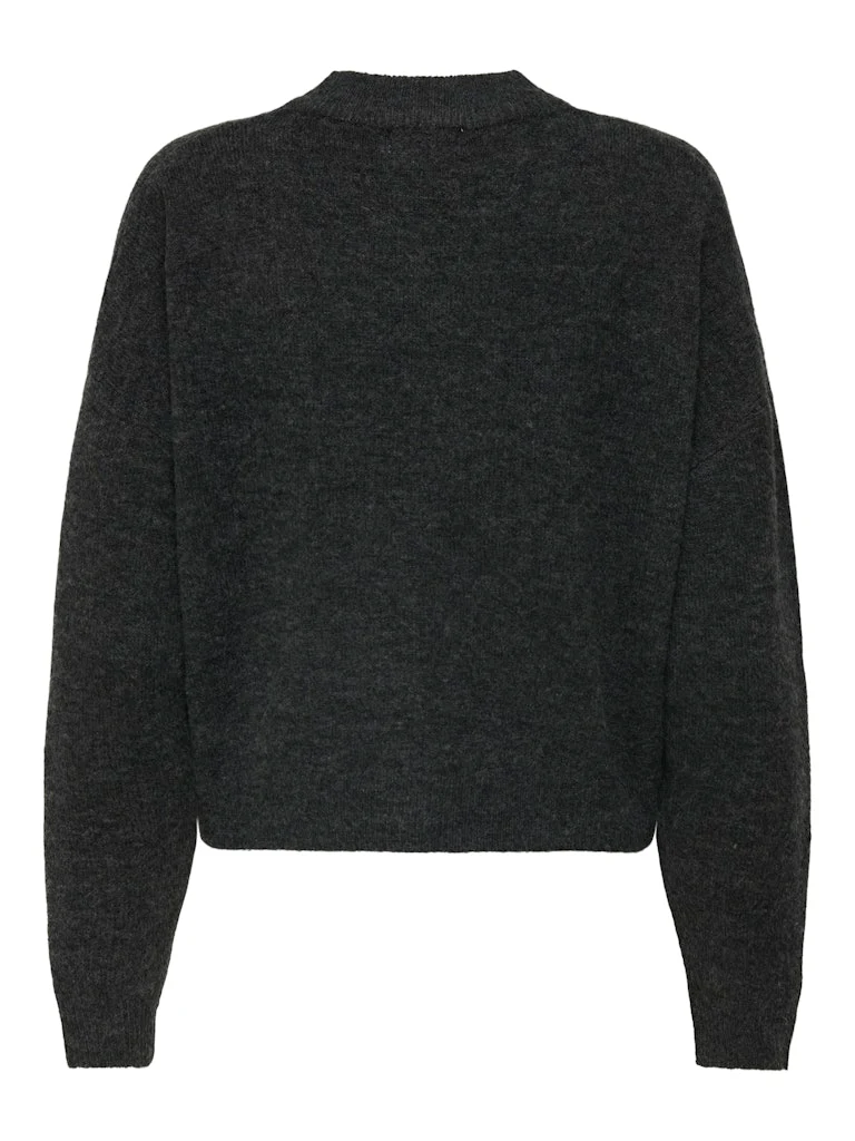 Jdydebbie L/s O-neck Cardigan Knt - Grijs Melee - Afbeelding 3