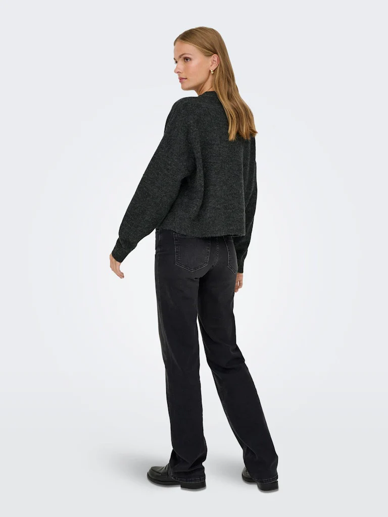 Jdydebbie L/s O-neck Cardigan Knt - Grijs Melee - Afbeelding 5