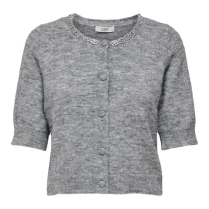 Jdyalva Life 2/4 Embellish Cardigan - Grijs Melee