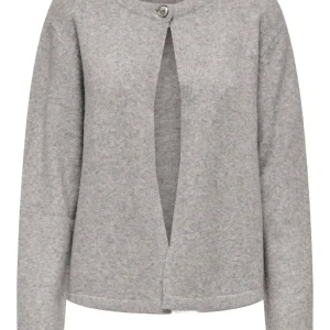 Jdyana Life L/s One Button Cardigan - Grijs Melee