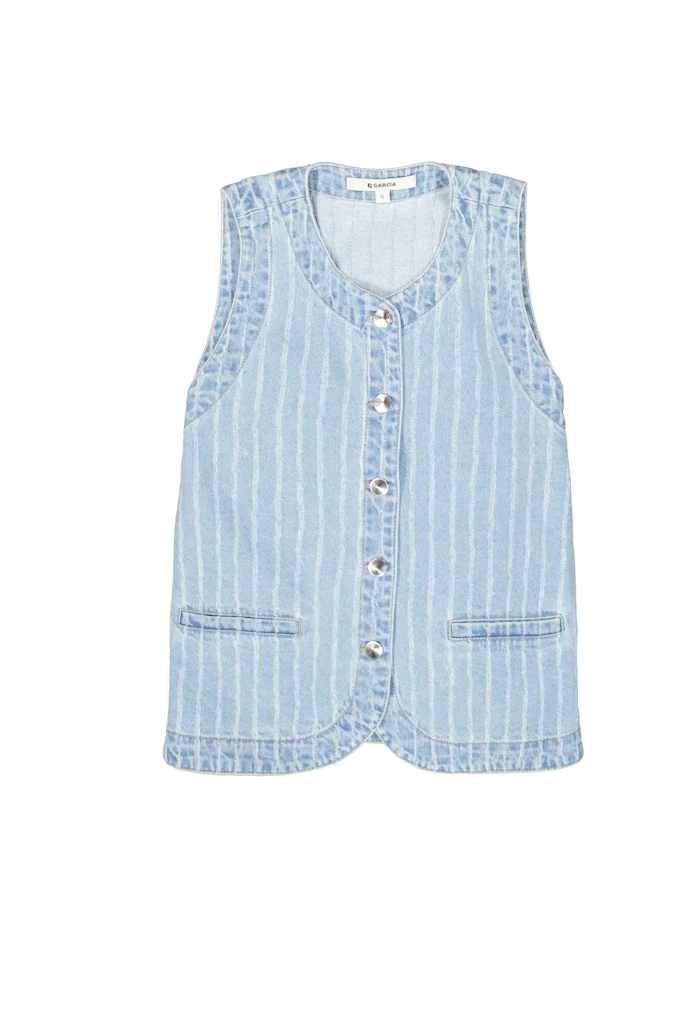 Gilet - Blue Denim