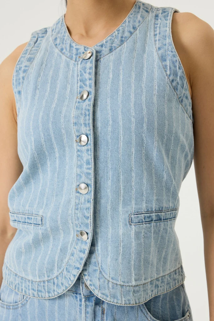 Gilet - Blue Denim - Afbeelding 3