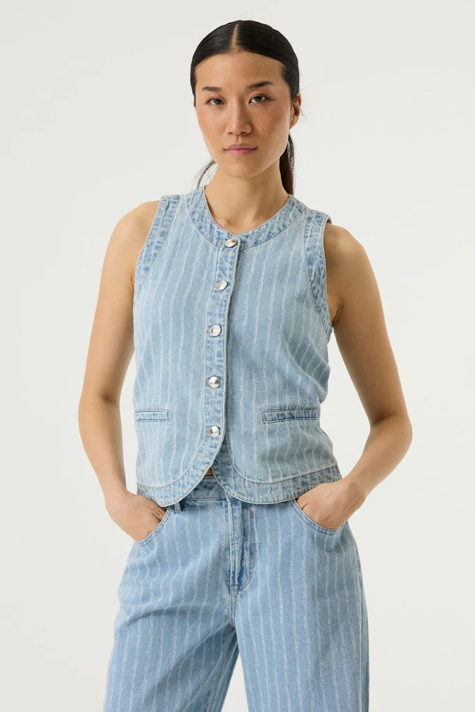 Gilet - Blue Denim - Afbeelding 4