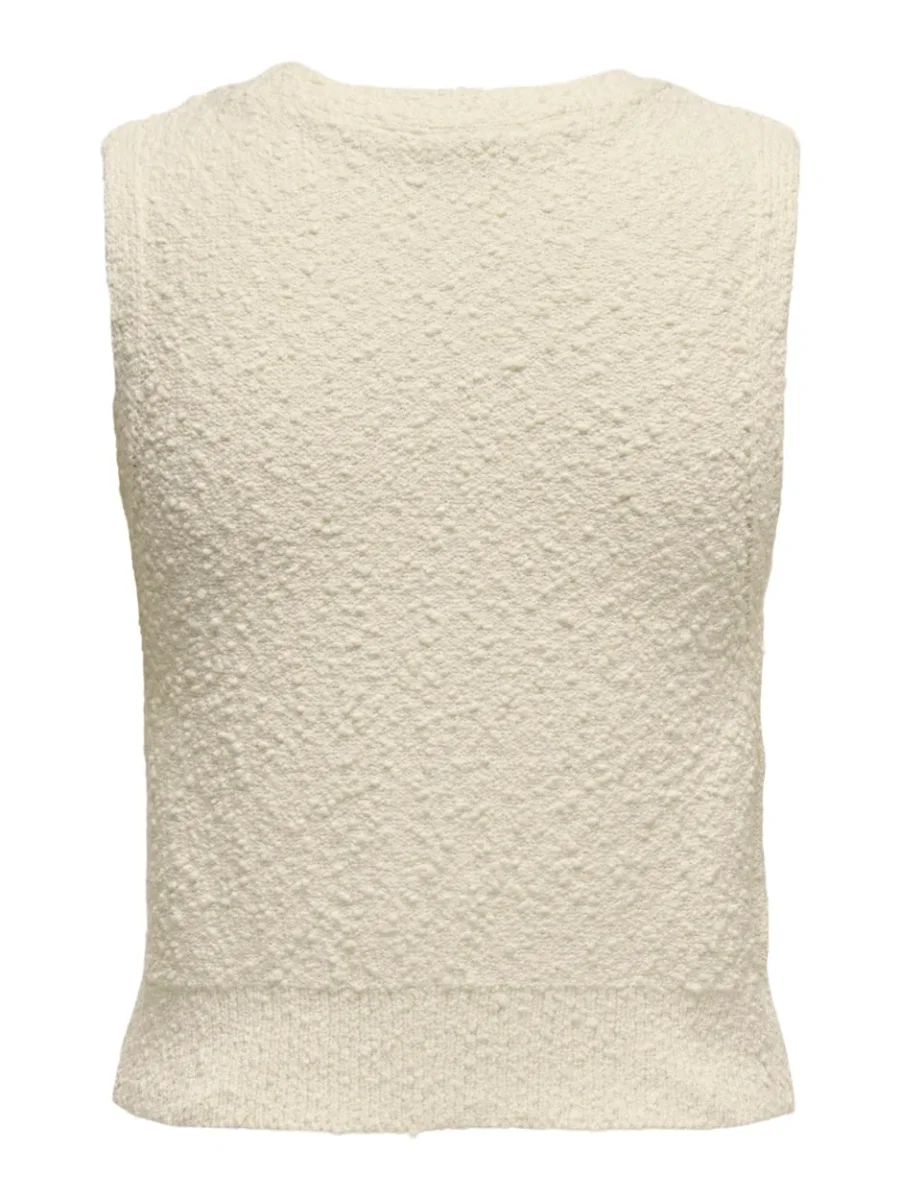 Onlalvilda Sl Waistcoat Cc Knt - Beige - Afbeelding 3