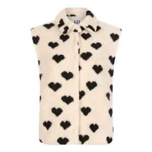 Gilet Beatrice - Ecru Dessin