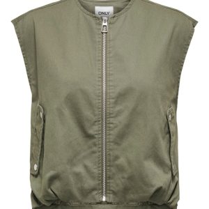 Onlstine Waistcoat - Army