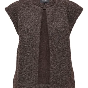 Onlmila Life Waistcoat Cs Otw - Bruin