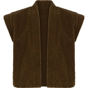 Gilet Gaia - Bruin