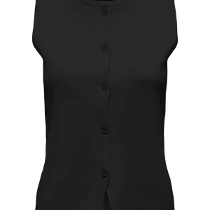 Jdyprime Life S/l On Fitted Vest Knt - Zwart
