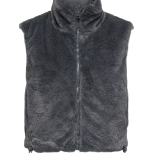 Onldana Life Faux Fur Waistcoat Cc Otw - Antraciet