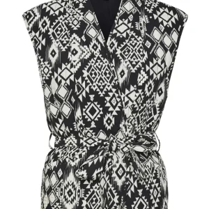 Vmgema Gabi Vest Wvn Btq - Zwart Dessin